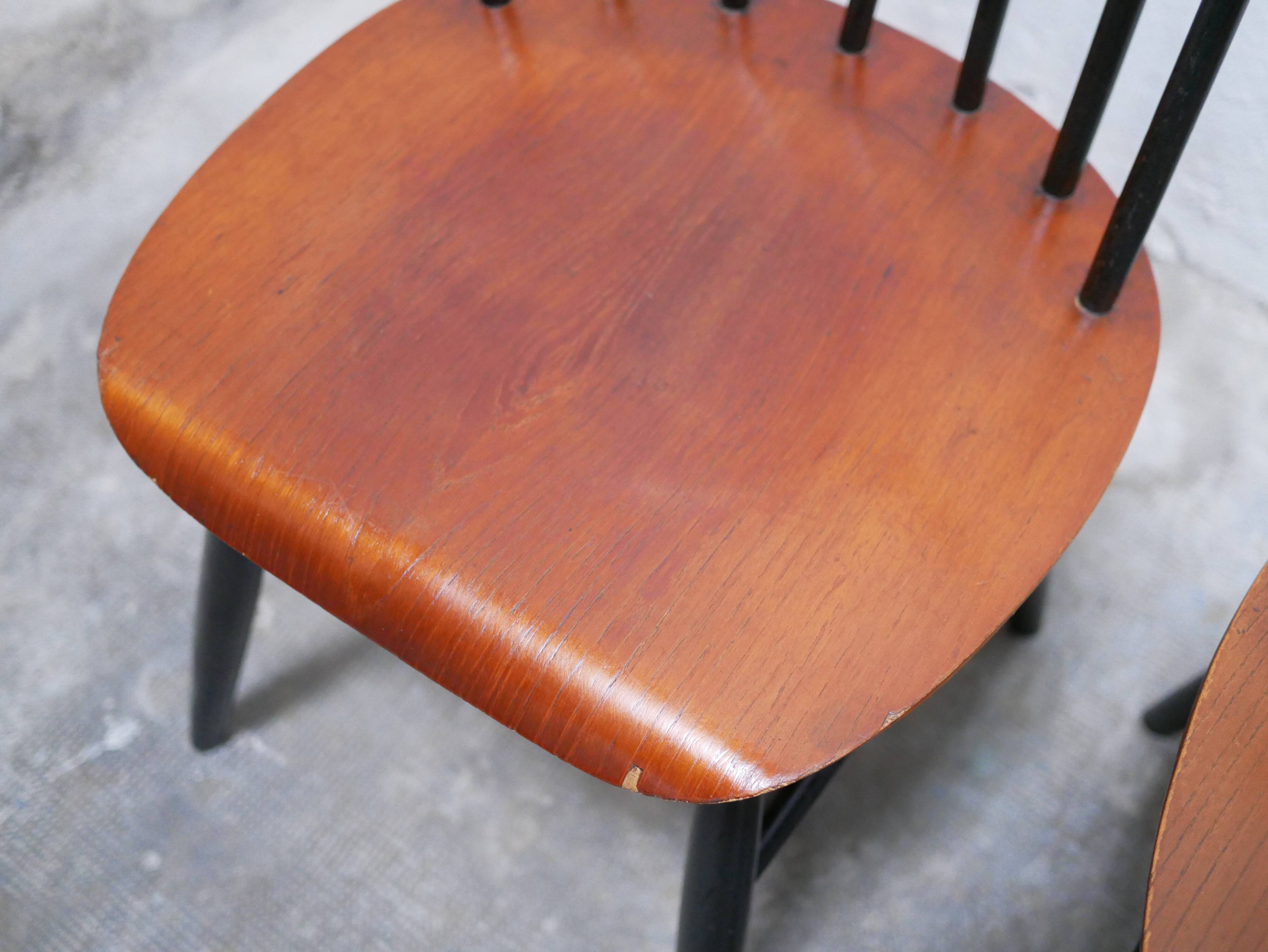 Vintage Scandinavian chair by I.Tapiovaara model Fanett