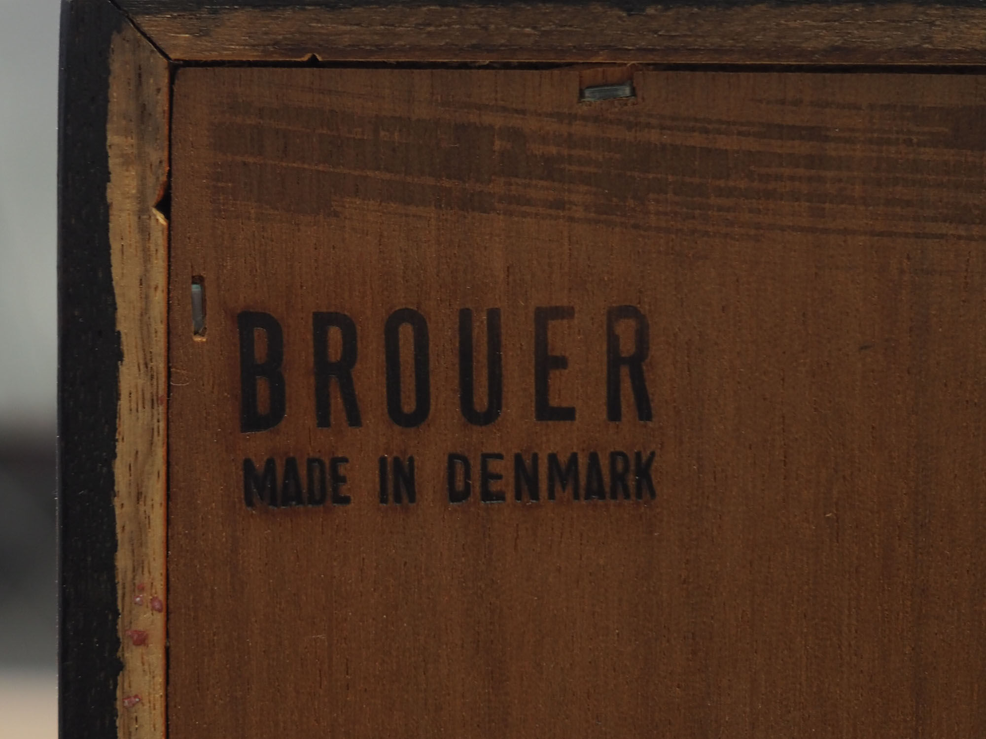 Rosewood bookcase, Danish design, 1970s, manufactured by Brouer Møbelfabrik