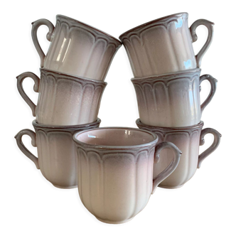 Lot 7 tasses salins France