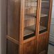Parisian display cabinet in solid oak – 1950s – Authentic charm