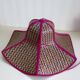 Chapeau paille tressée pliable