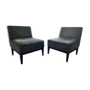 Paire de fauteuils Nobilis