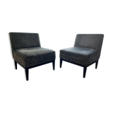 Pair of Nobilis chairs, model Saint-honoré