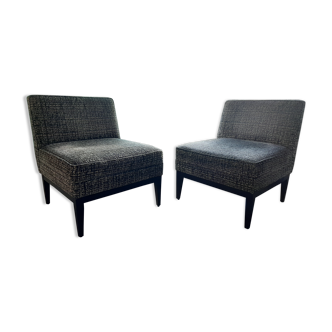 Pair of Nobilis chairs, model Saint-honoré