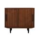 Walnut cabinet, Scandinavian design