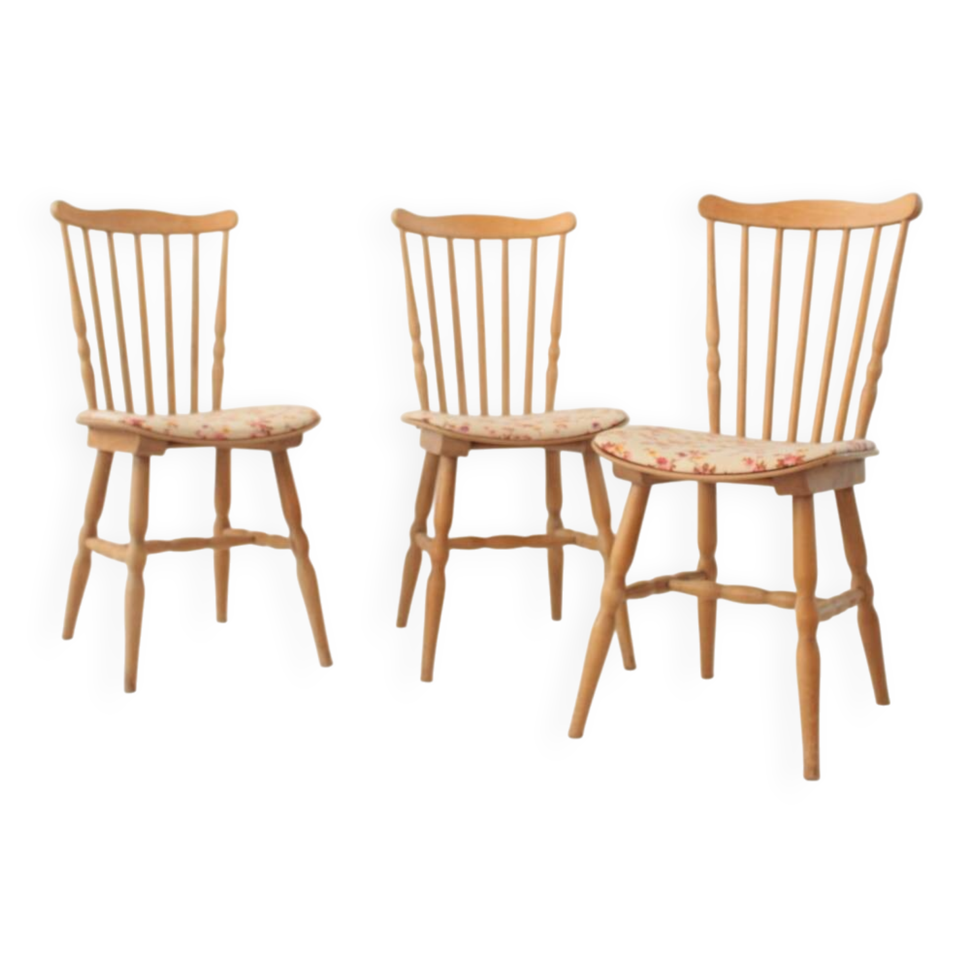 Set of 3 Tacoma bistro chairs, Baumann