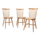 Série de 3 chaises bistrot Tacoma, Baumann