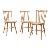 Set of 3 Tacoma bistro chairs, Baumann
