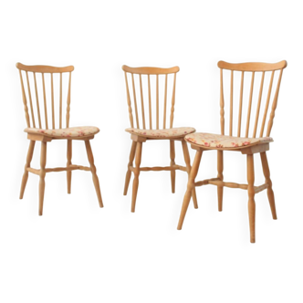 Set of 3 Tacoma bistro chairs, Baumann