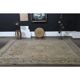 1970s Vintage Persian Handmade Wool Orange Area Rug 251x320