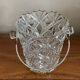 Cut glass ice bucket