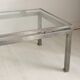 Table basse maison Jansen vintage 70's design Guy Lefevre