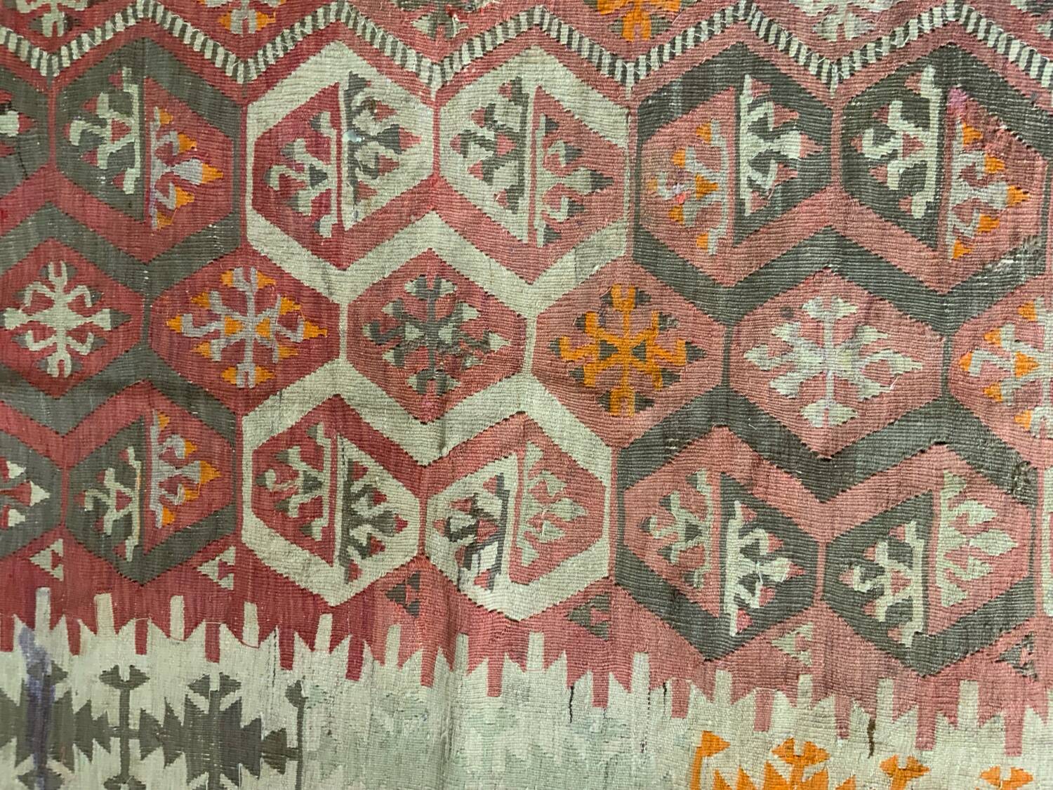 Pair of old rugs