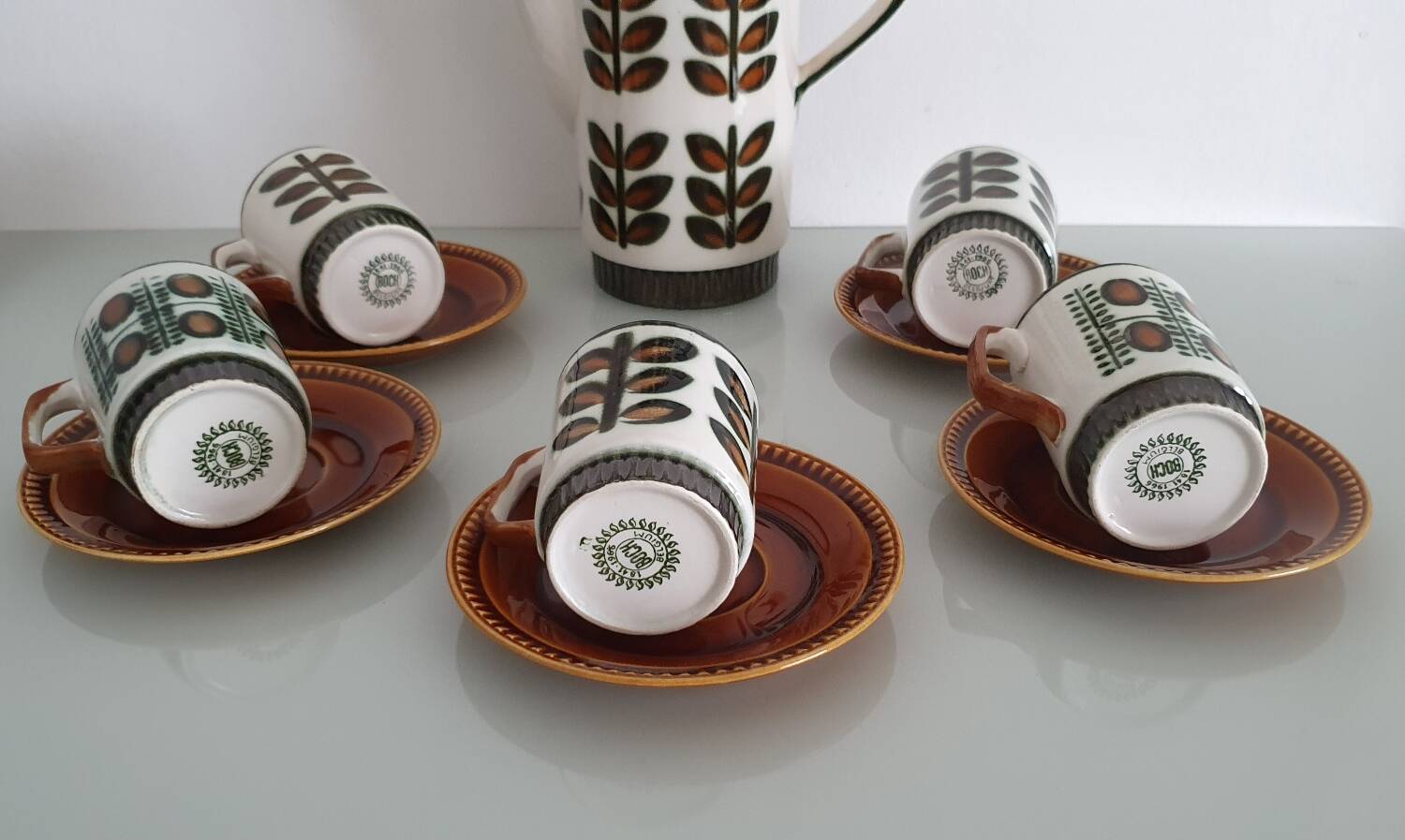 Boch Frères Rambouillet coffee set