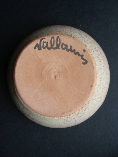 Vallauris dish with a fox