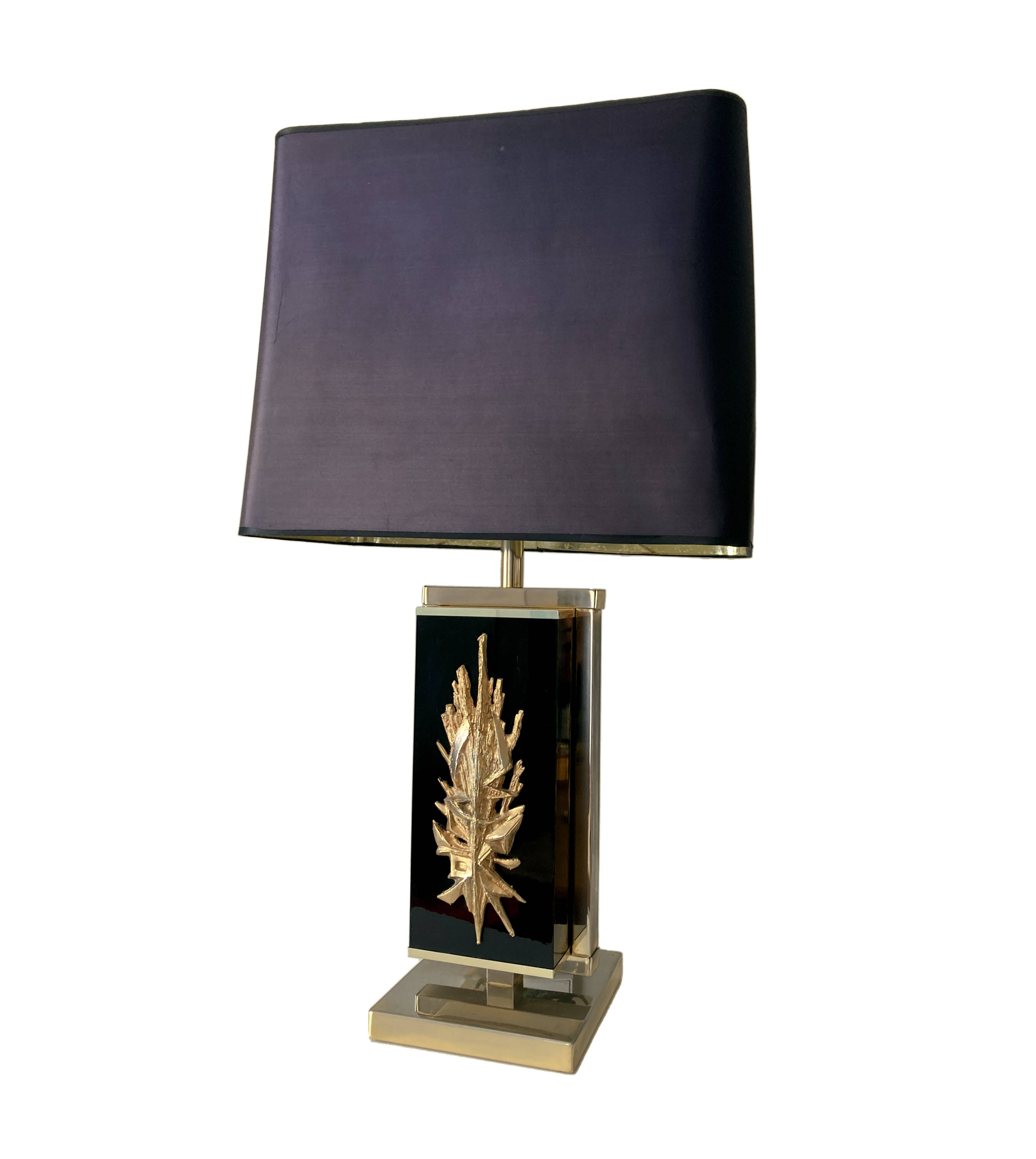 Philippe Cheverny - Large vintage table lamp. 1970