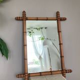 Bamboo Mirror 19th Century