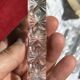 Set of 10 Vintage Cut Crystal Knife Rests // Tableware