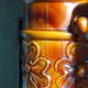 West germany ceramic floor lamp 70s