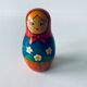 Ancient Matriochka, vintage Russian dolls