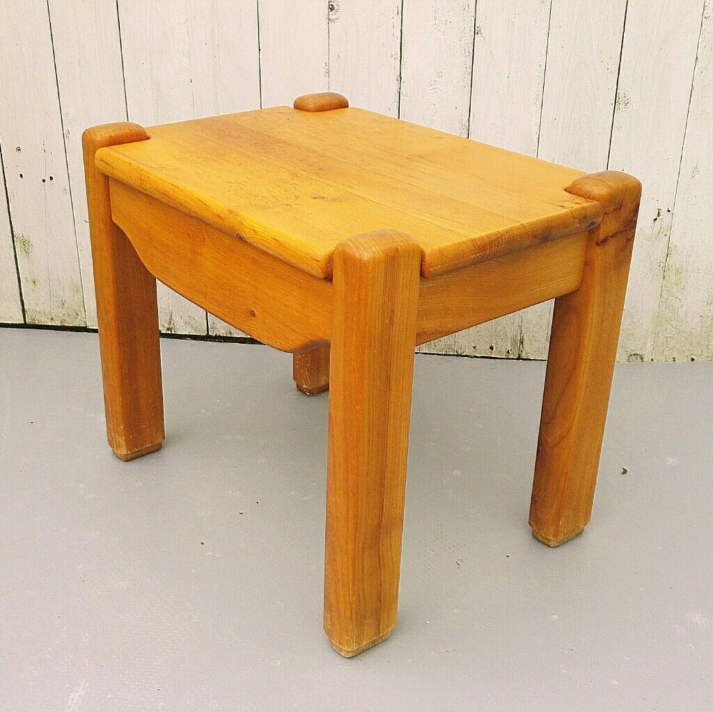 Chevet en orme massif vintage Maison Regain