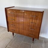 Vintage wooden chest of drawers