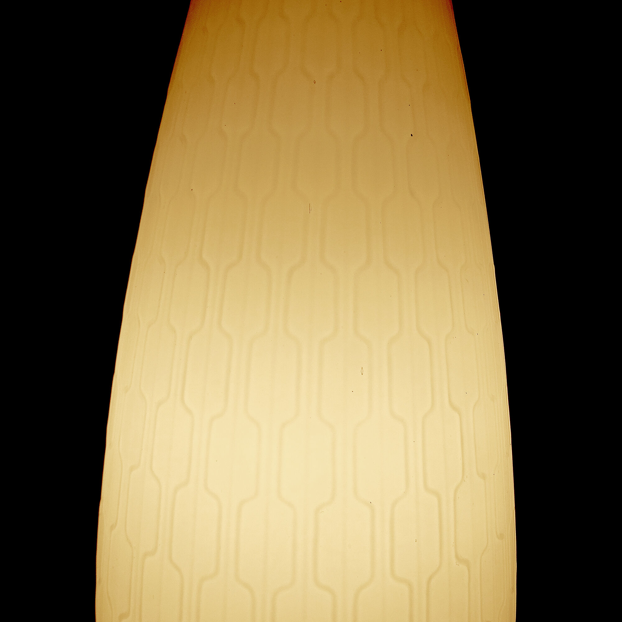 4 XXL vintage pendant lamps, Murano glass, 60s