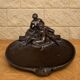 Joé Descomps-Cormier (1869-1950) – Important centre de table en terre cuite