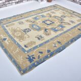 Oversized Oushak rug sku 3518