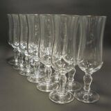 Set of 12 champagne flutes