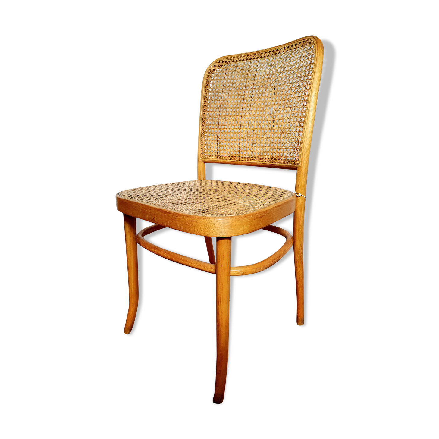 Chaise cannée 811 de Josef Hoffman pour Thonet