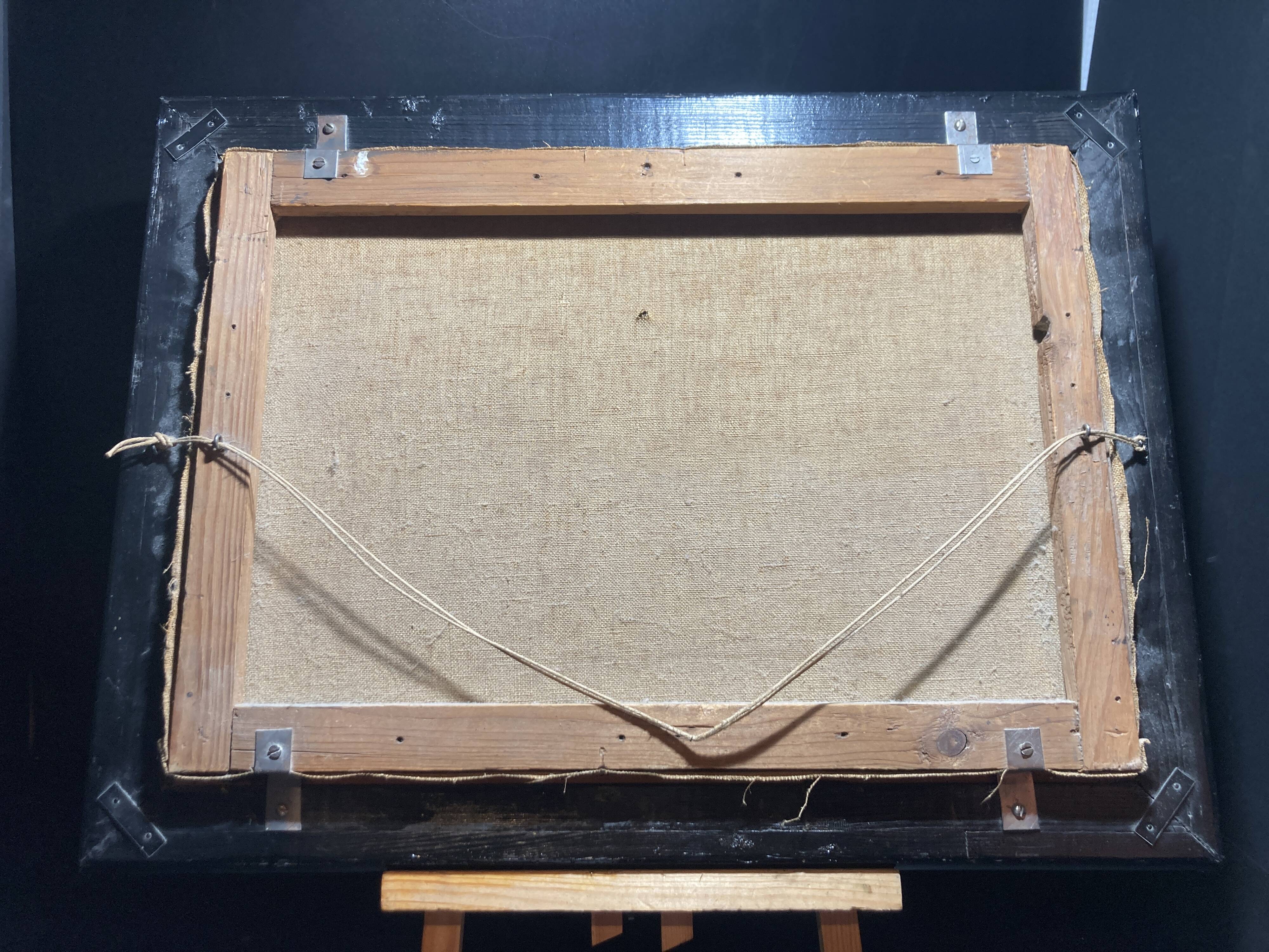 Oil on canvas signed L. Schmitt 1993