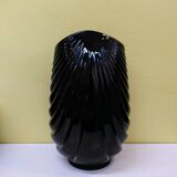 Black shell vase