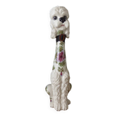 Grand chien en faience de fabrication Italienne