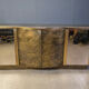 Brass credenza by Belgochrom, 1980s