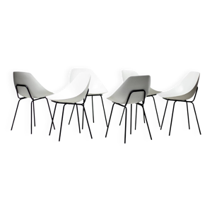 six chaises Coquillage