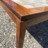 Tables basses danoises en palissandre et carrelage
