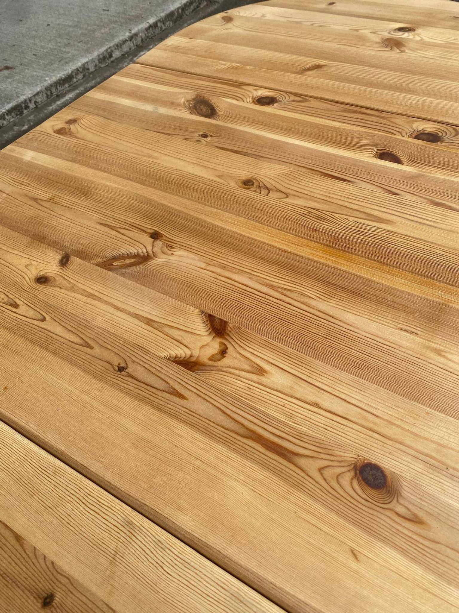 Extendable dining table with leaves renovated by Karin Mobring for Ikea 1970