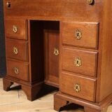 Bureau hollandais en chêne du XXe siècle