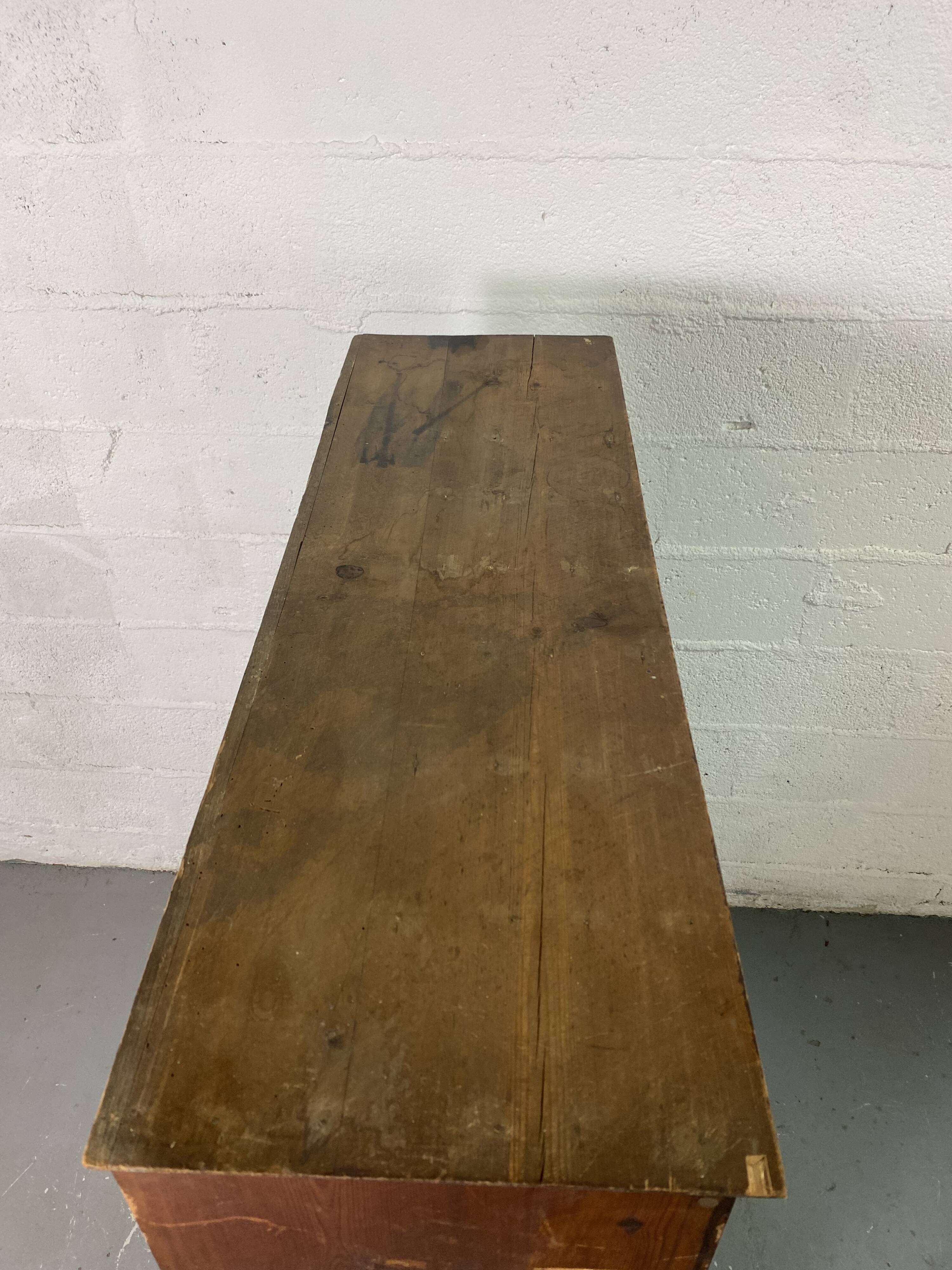 Wooden handcrafted craft furniture for postal sorting