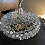 Suspension light aluminium style Foscarini vintage space age vintage 1980