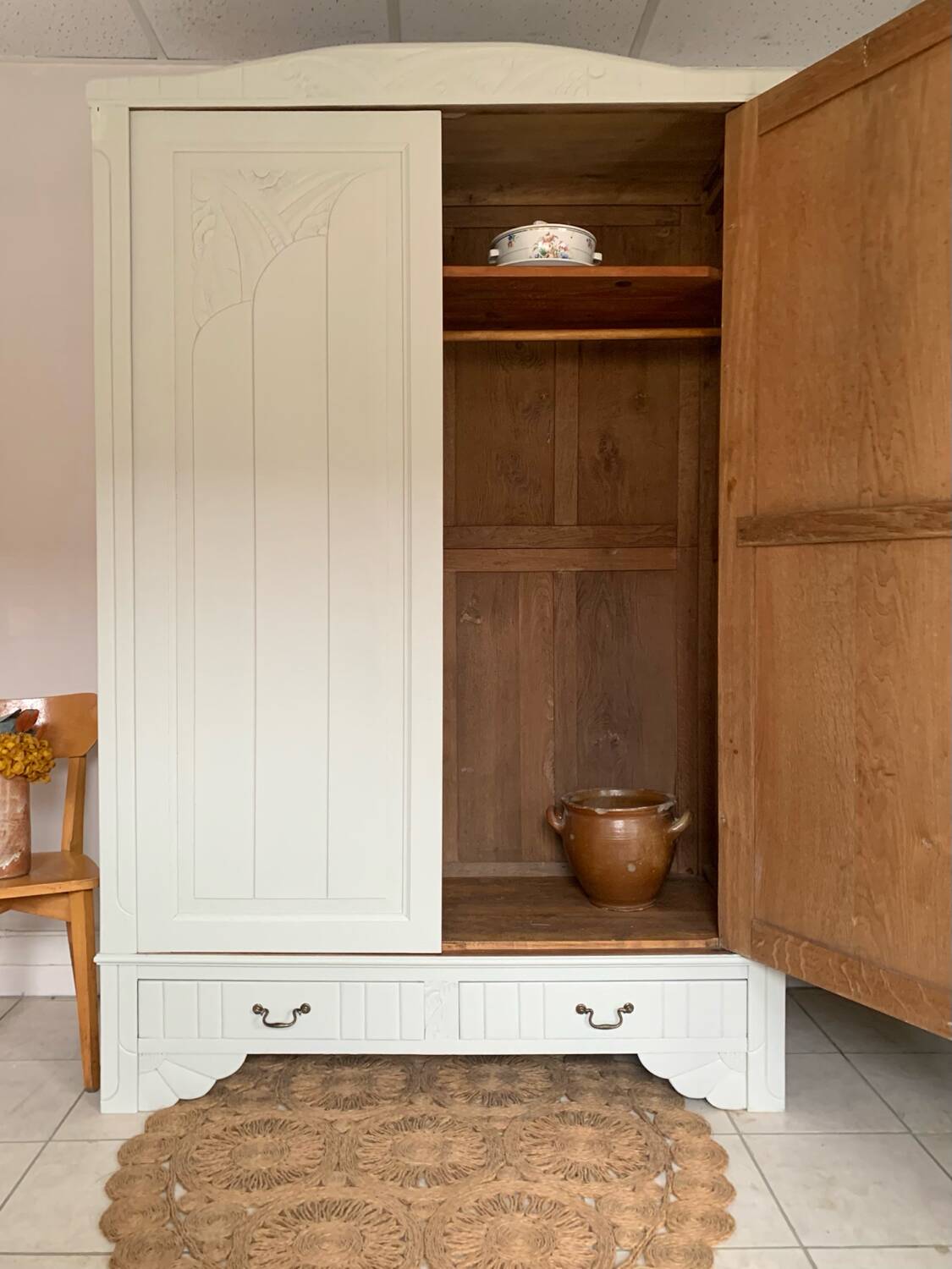 Art deco wardrobe