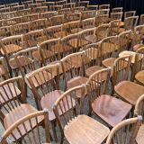 Set of 85 Baumann chairs model n°12 50-60s