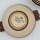 Quimper ceramic bowls signed Fouillen
