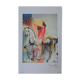 Salvador Dali: Horses, The Christian Knight - Signed Lithograph