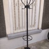 Portemanteau perroquet fer forgé