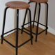 2 sipe stools high 695mm