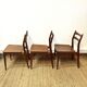 3 Scandinavian teak chairs by Niels Otto Møller