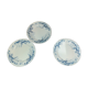 Plate flat creil and montereau lot of 3