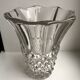 Vase en cristal années 30-40